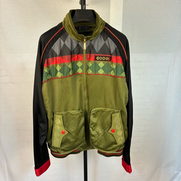 Coogi 1969 Australia Vintage Green Jacket 2XL